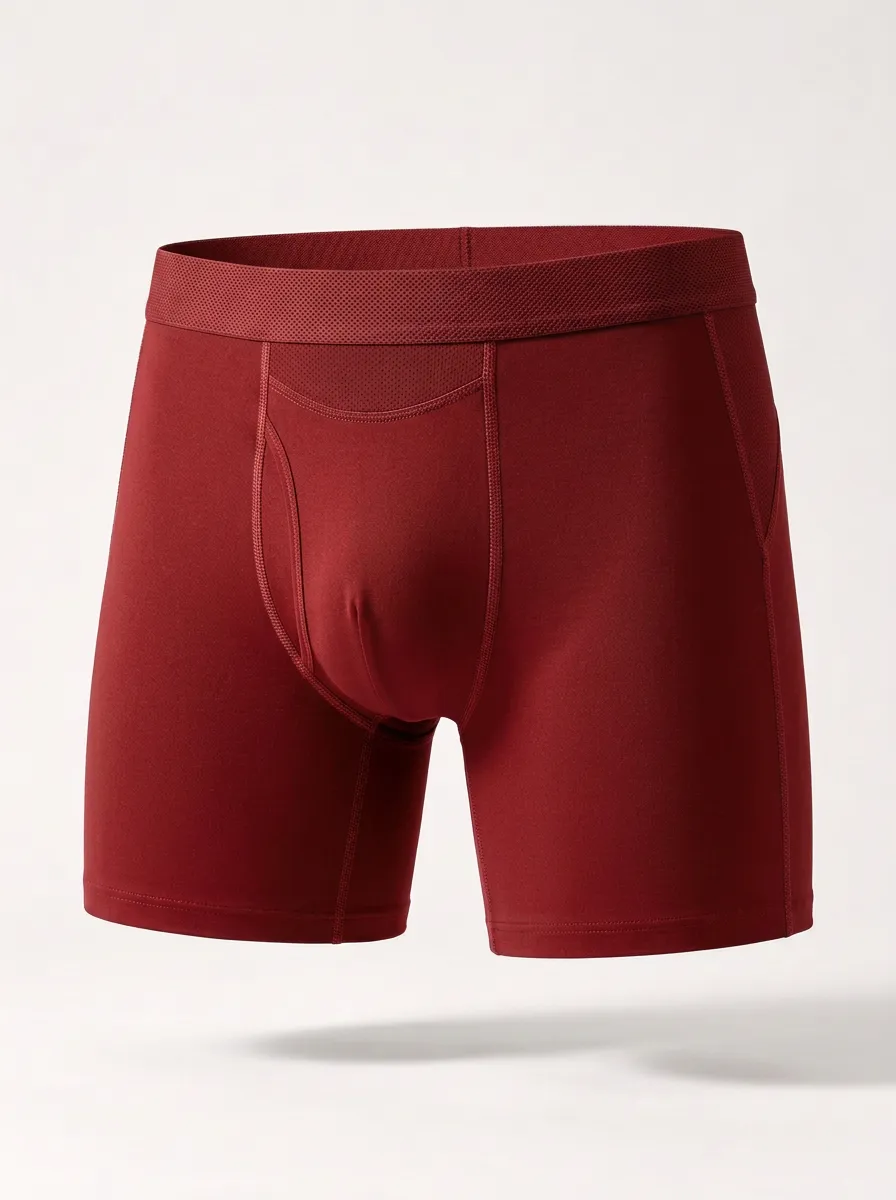Men's Charcoal Grey Engineered Boxer Briefs