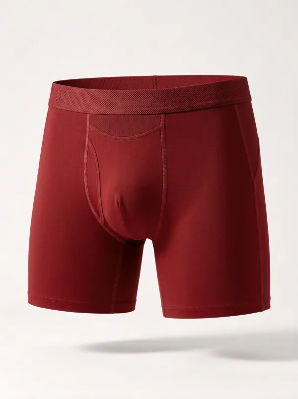 Men's Charcoal Grey Engineered Boxer Briefs