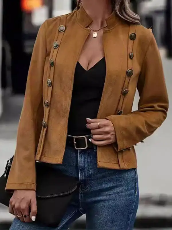Button Front Jacket Bovenkleding