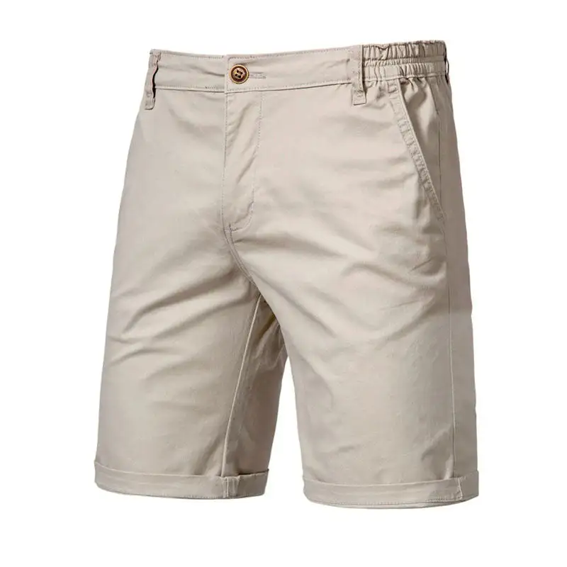 Men's Rolled Hem Chino Shorts