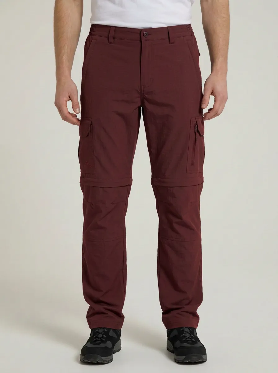 Men's Range Active Mountain Graphic Waterproof Zip-Off Tactical Cargo Pants