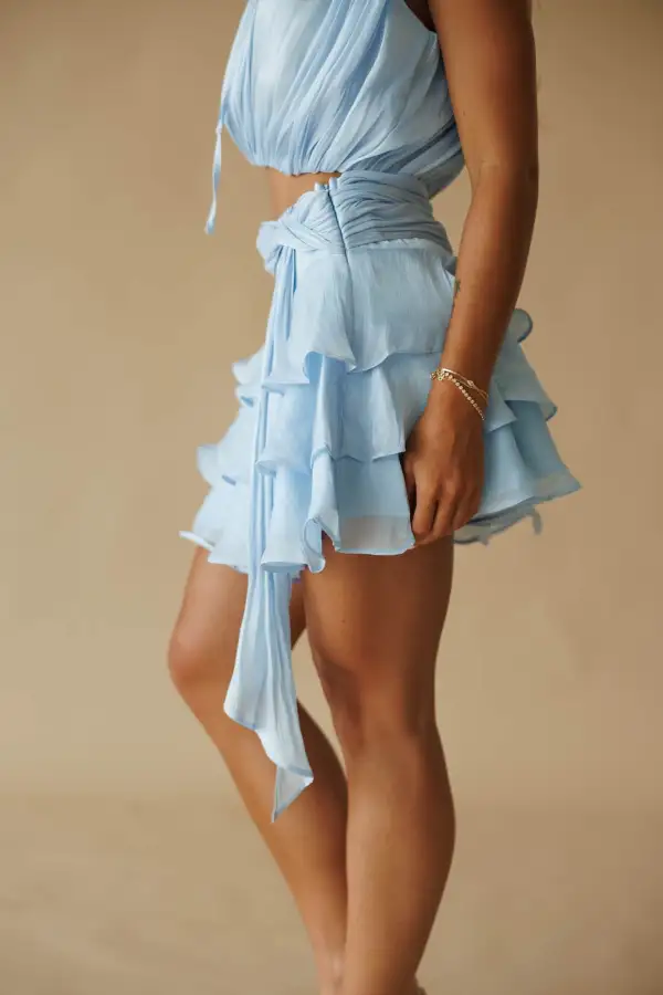 Polished Mini Skirt