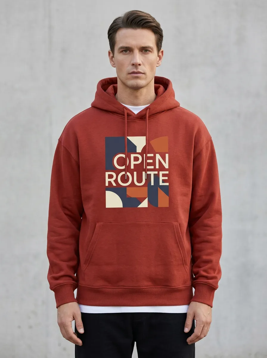 Unisex Open Route Statement Hoodie