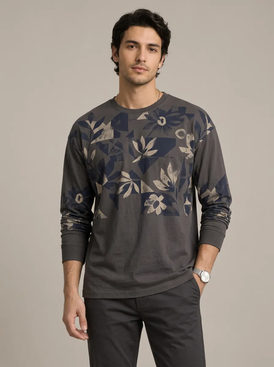 Men's Long Sleeve Layering Daily Shirt