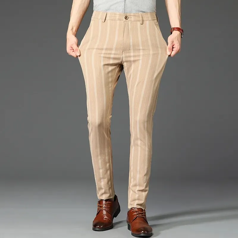 Polished Business Mid Rise Men's Pants