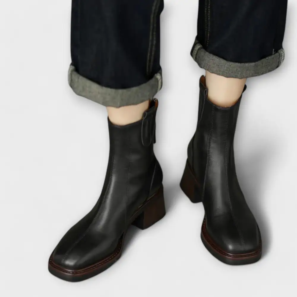 Leather Everyday Ankle Boots