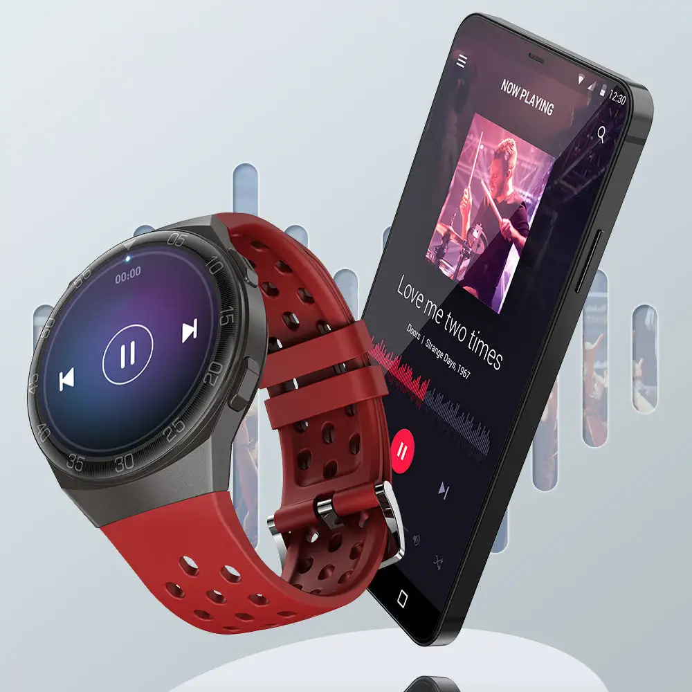 MAX1. Full Touch Screen Smartwatch. Waterproof . Round dial