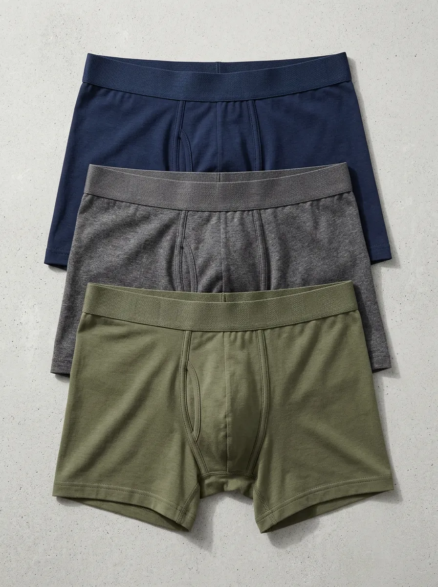 Men's Bold Cotton Boxer Briefs