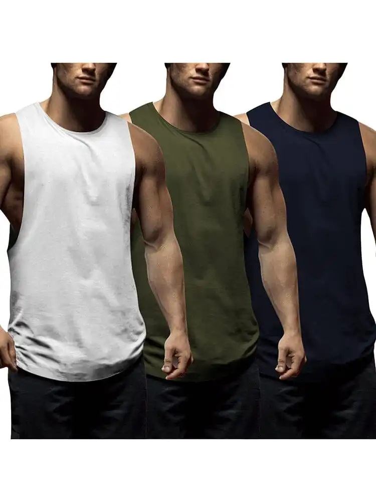 Clean Cut Muscle Cut Tank Top