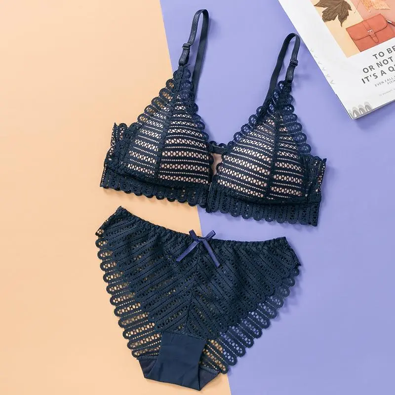 Push-Up Bra and Brief Lingerie Set