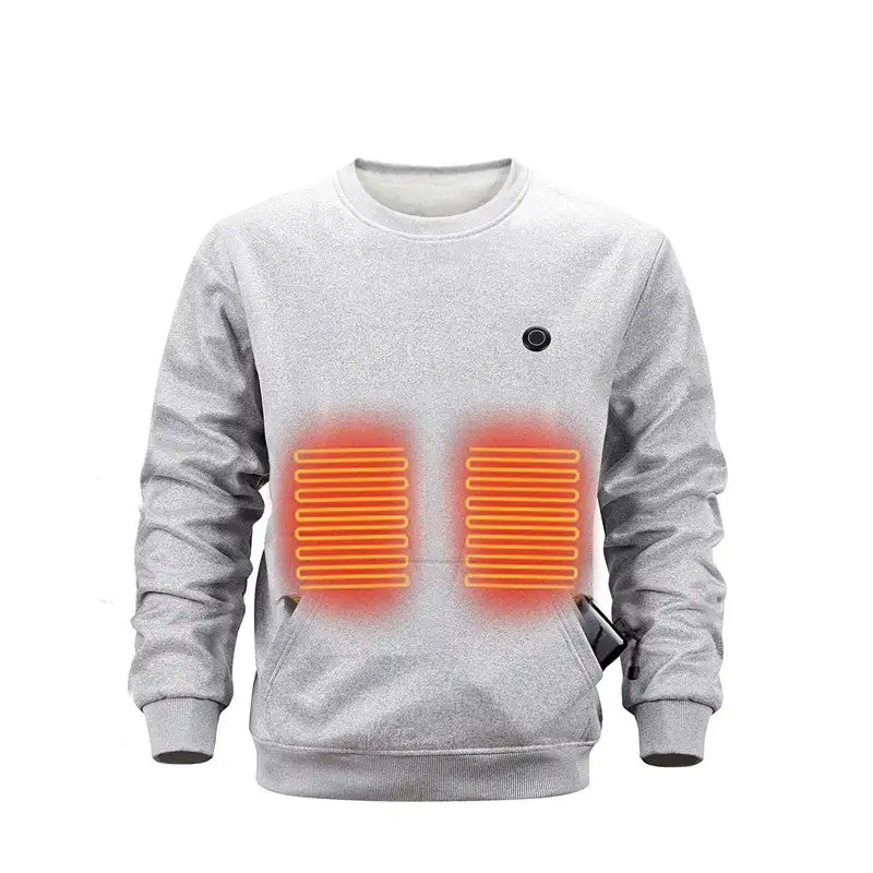 Textured Men's Round-Neck Sweatshirt