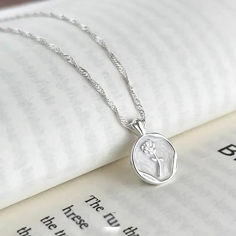 Modern Tulip Necklace