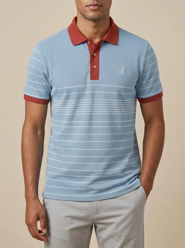 Striped Men's Polo Shirt