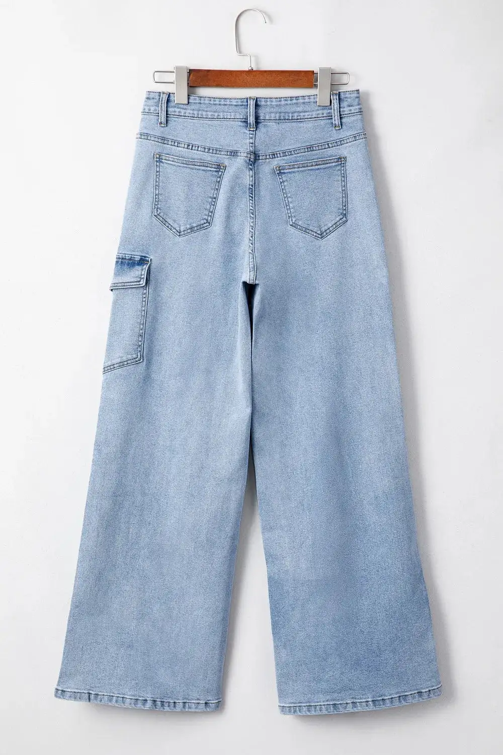 Soft Cargo Denim Jeans