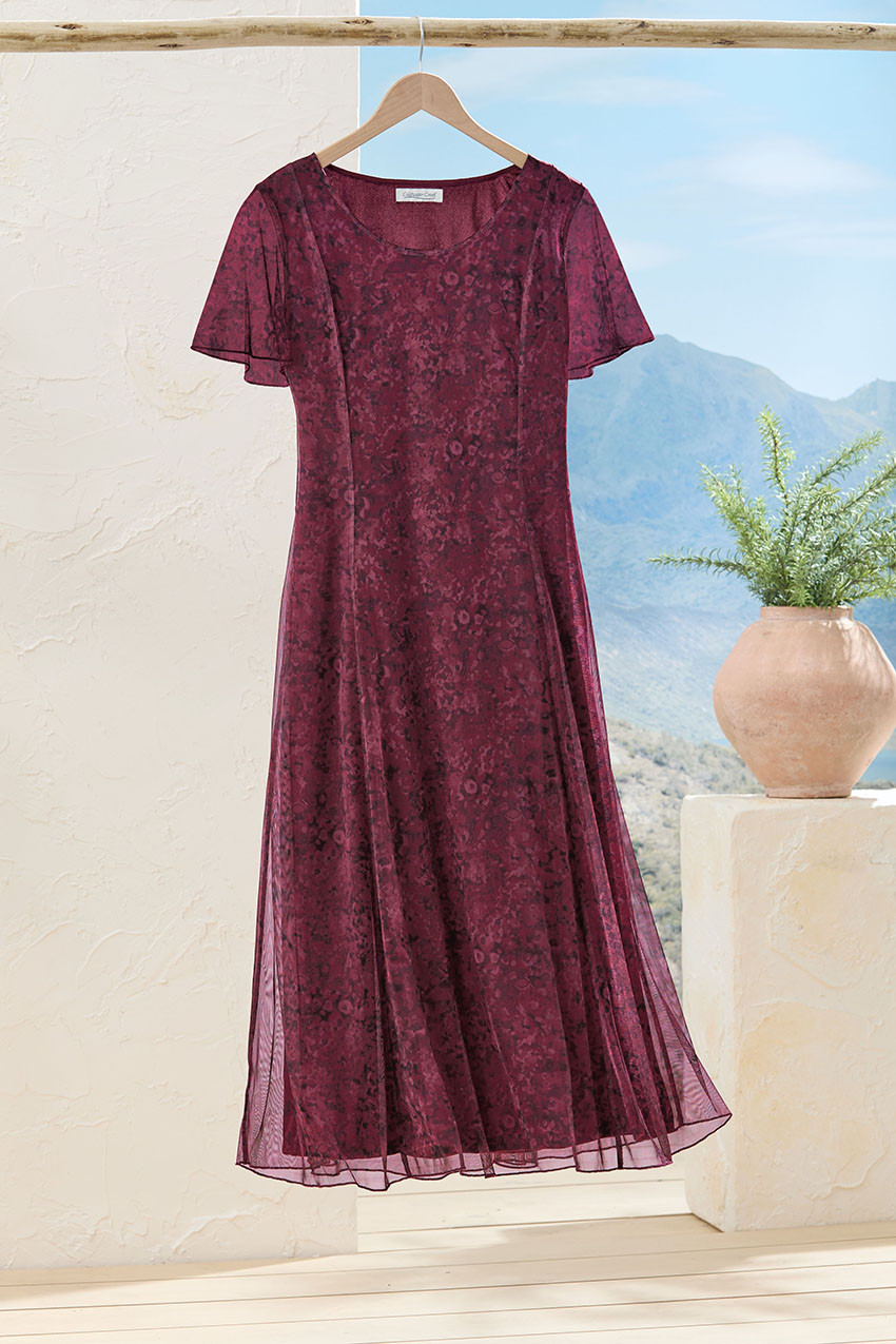 Timeless Charm Mesh Dress