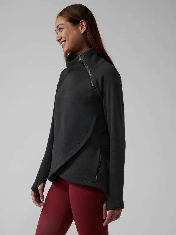 Cozy Karma Asym Pullover