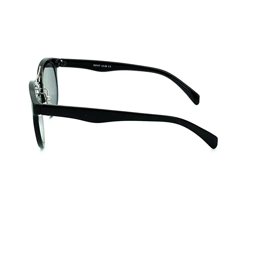 Round Full-Lens Reading Sunglasses