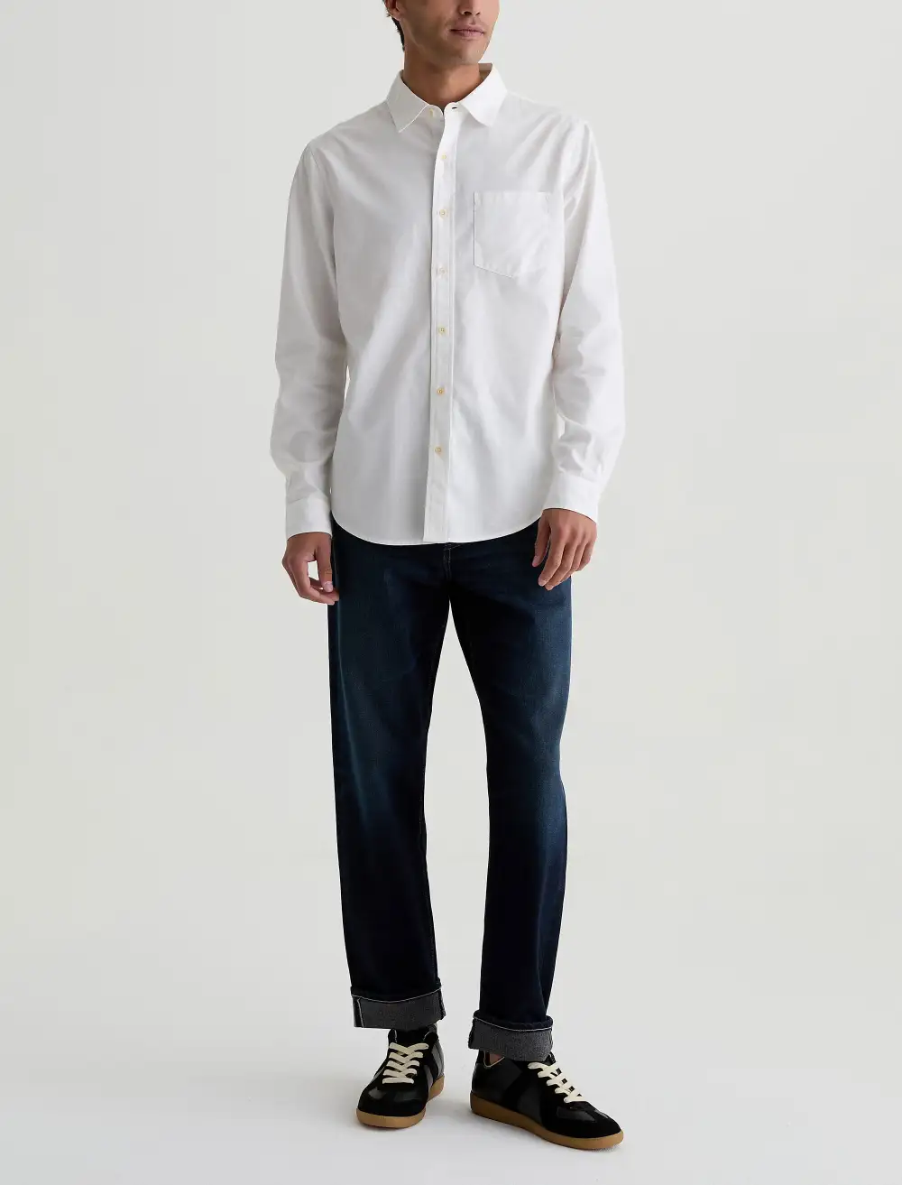 Men's Button Front Dress Shirt