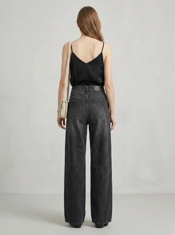 Women's Wide Leg Casual Denim Jeans