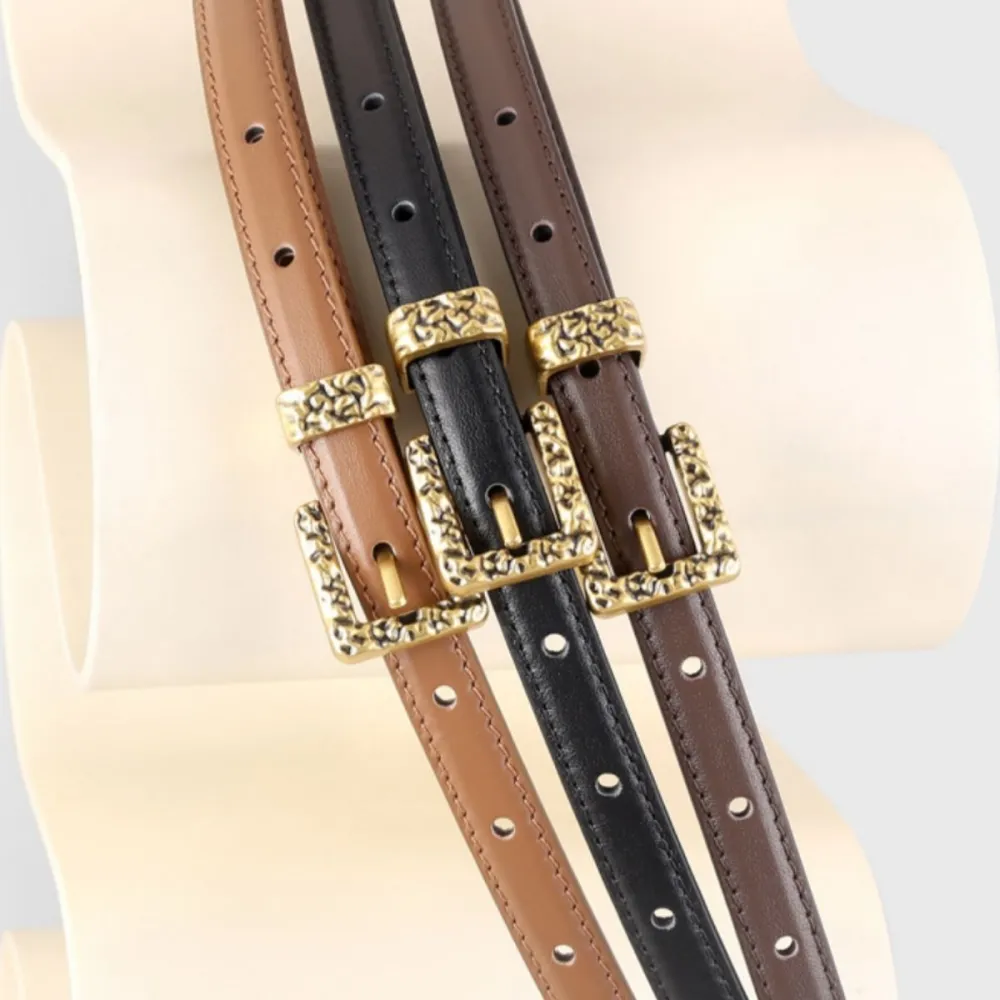 Casual Slim Profile Dress Belt