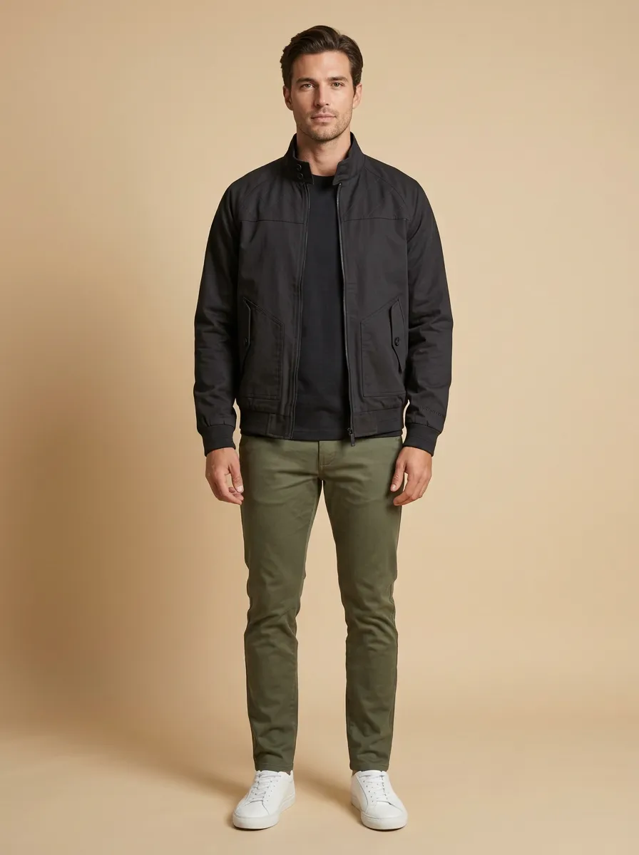 Quilted Shoulder Jacket
