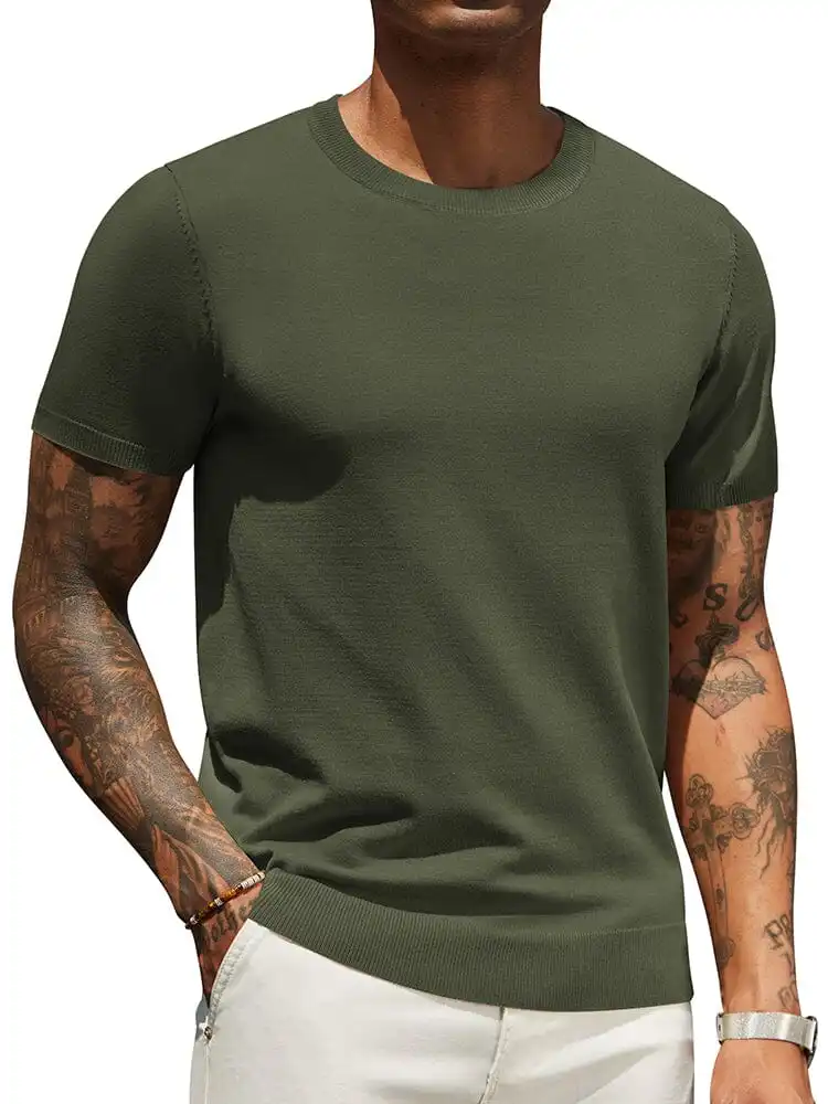 Smooth Knit T-Shirt