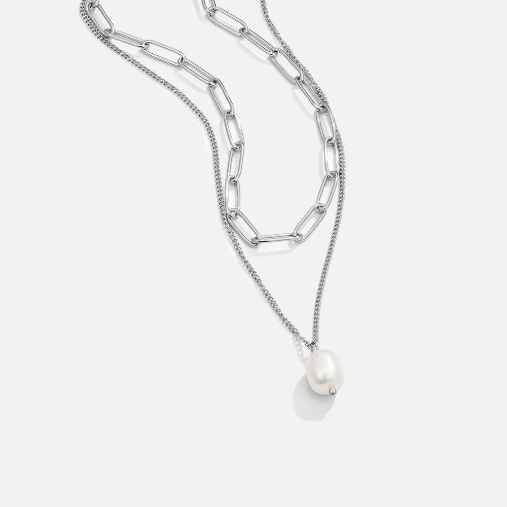 Modern Pearl Adjustable Necklace