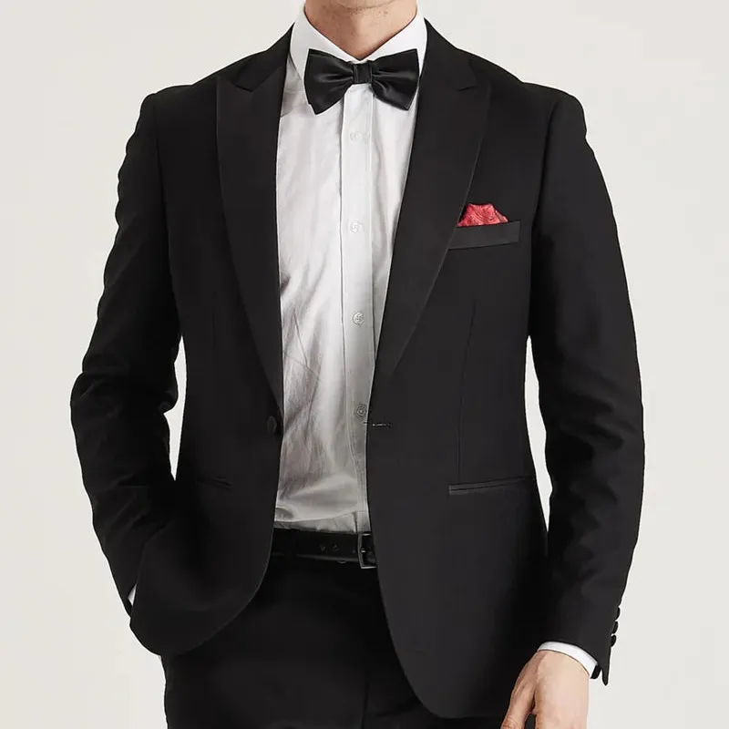Harry Black Double Breasted Tuxedo