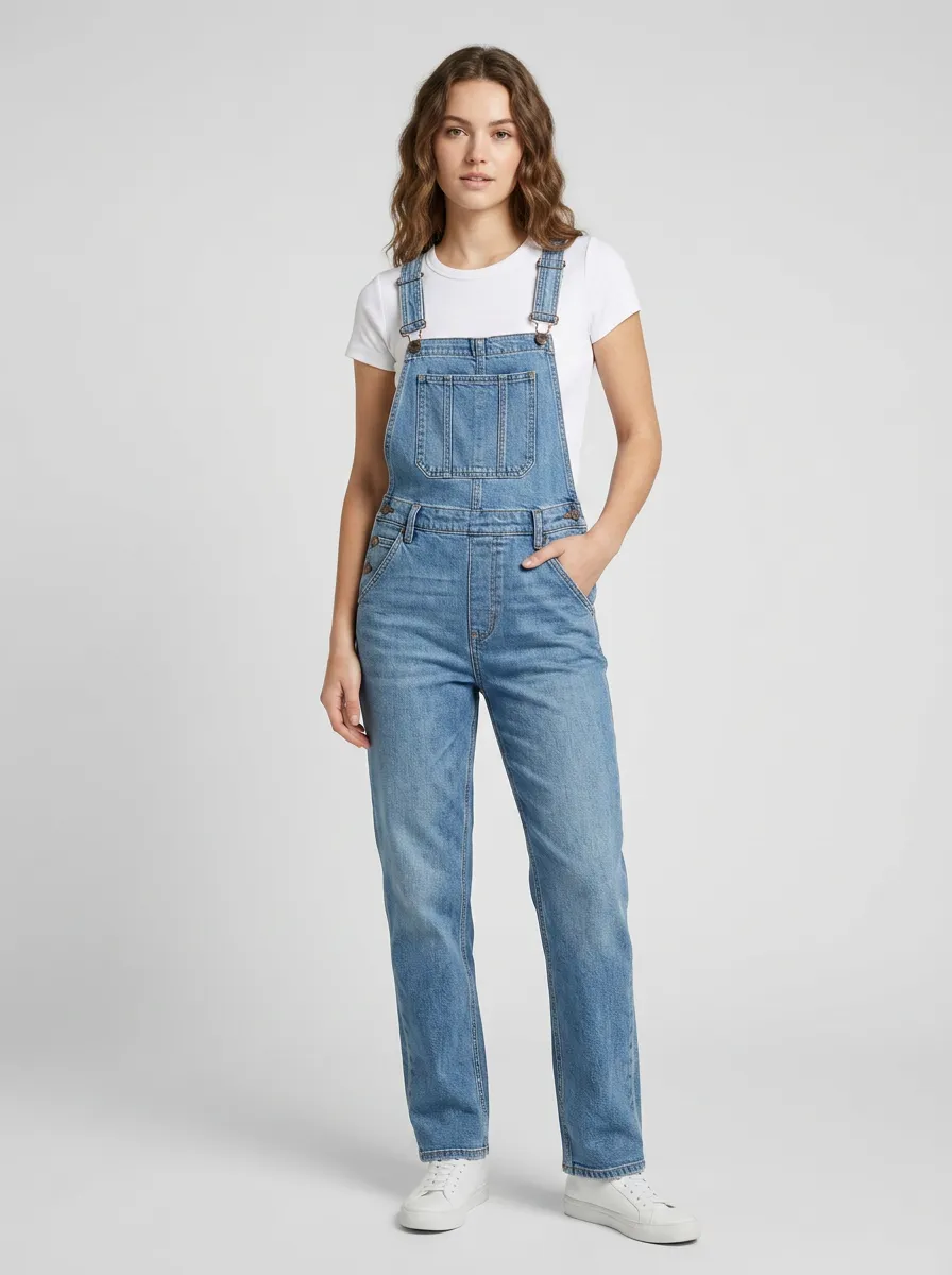 Women's Heritage Bib Denim Overalls