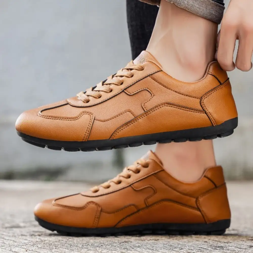 Vintage Leather Sneakers