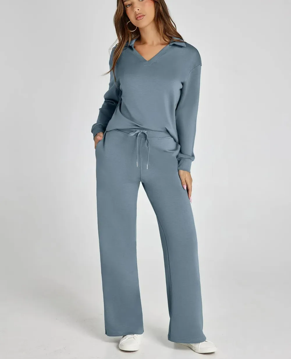 【🔥Final Day Promotion】Women's  Two-piece Casual Long-sleeved Sportswear Suit✨