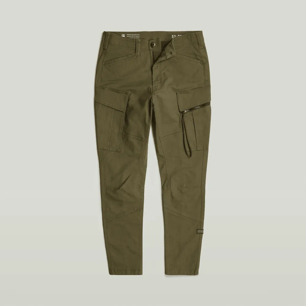 Zip Pocket D Skinny Cargo Pants In Shadow