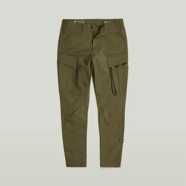 Zip Pocket D Skinny Cargo Pants In Shadow