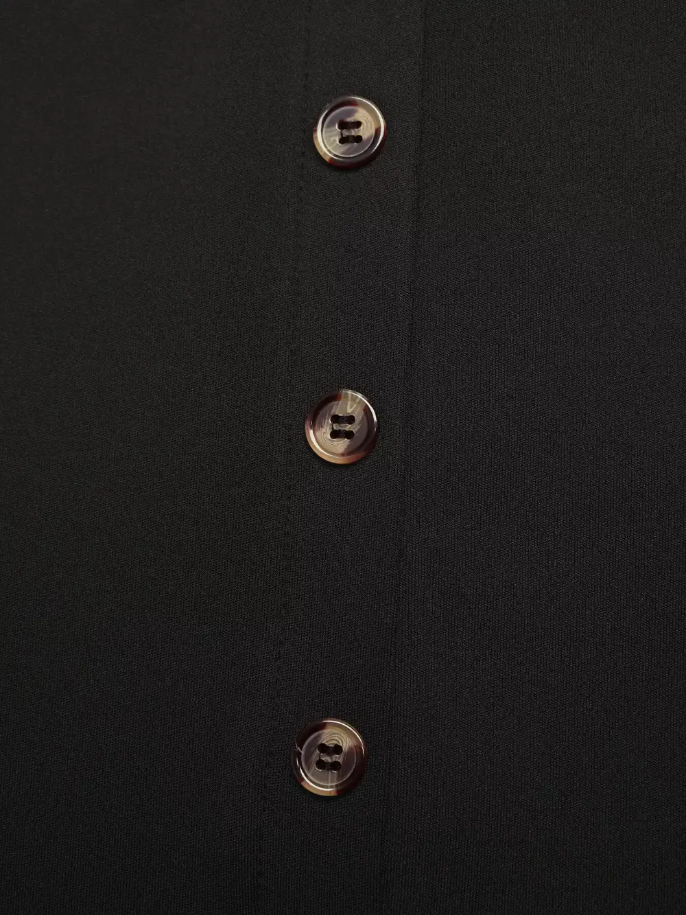 Airy Button Front Pocket Detail Skirt