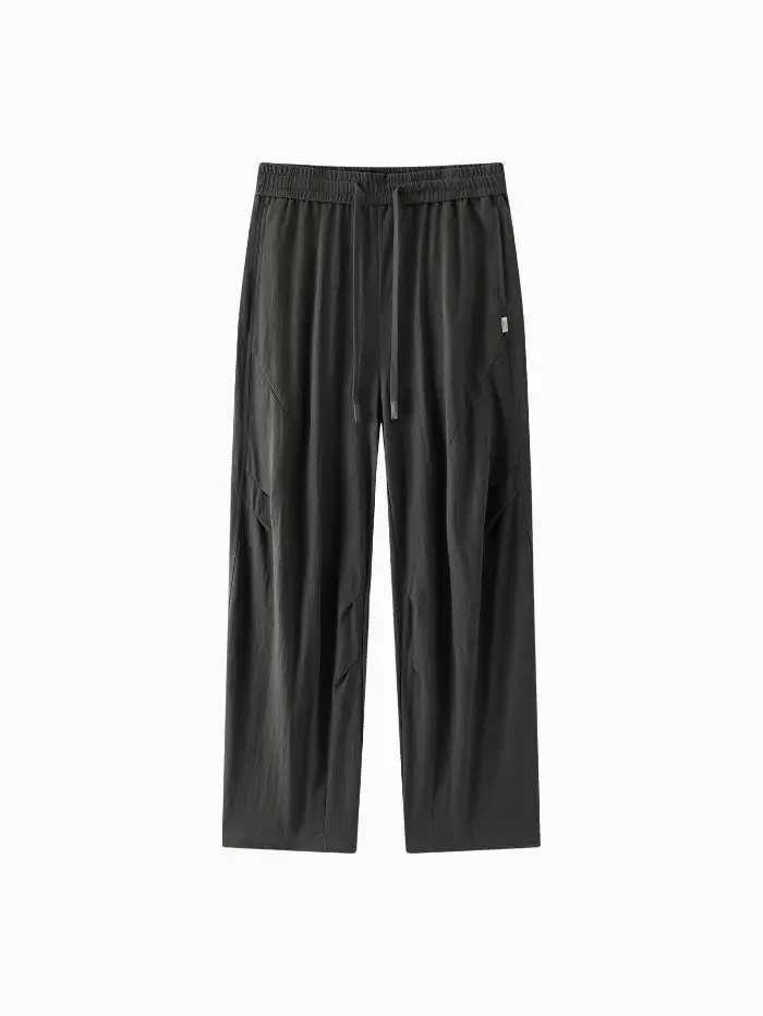 Men's Wide-leg Streamlined Denim Pants