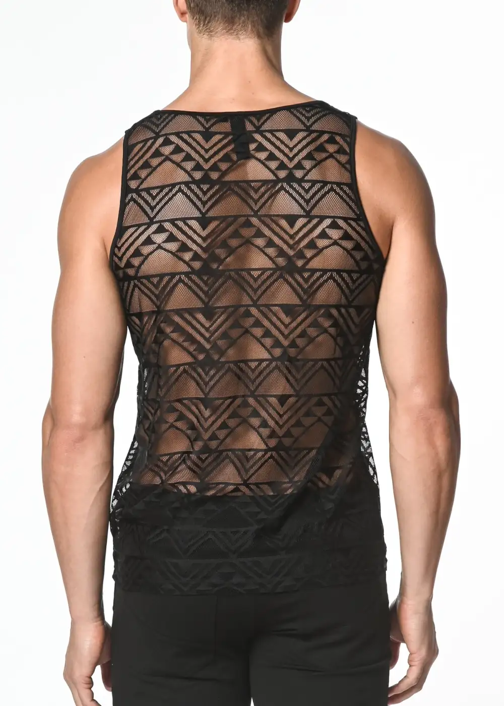 Sharp Sleeveless Tank Top