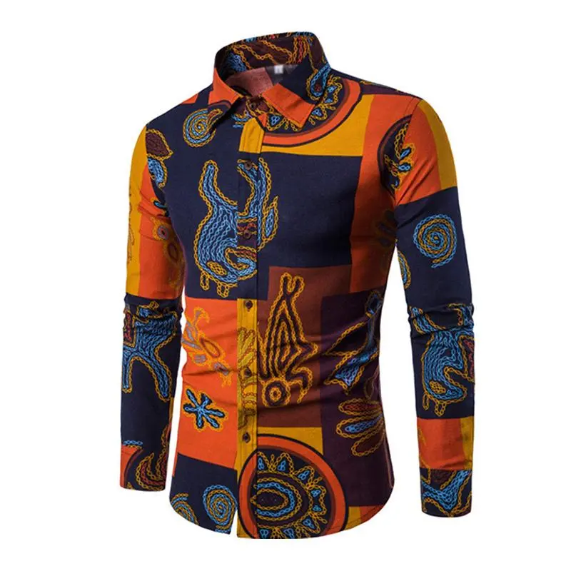 Textured Woven Printed Shirt
