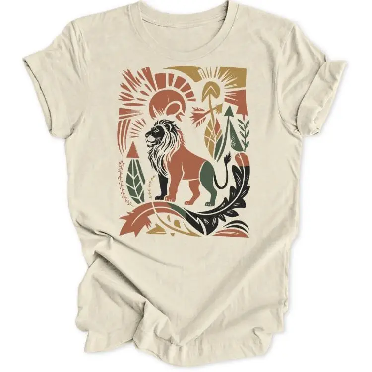 Framed Lion Unisex T-Shirt