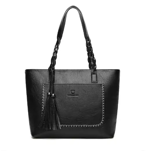 Sleek Horizontal Square Tote Bag Minimalist Handbags for Women