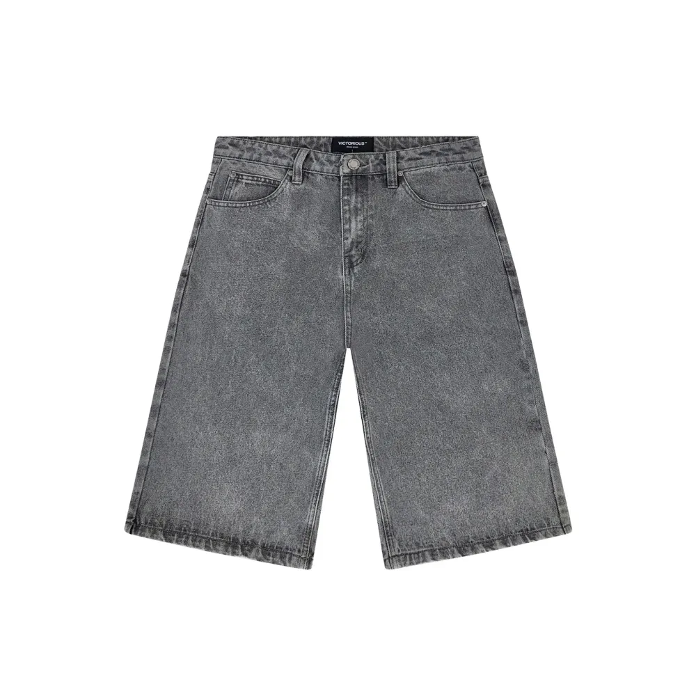 Victory Peak Loose Denim Shorts