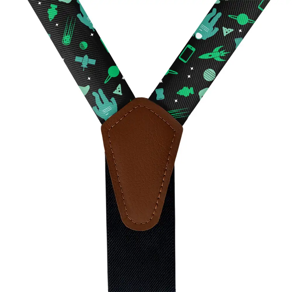 Space Junk Theme Suspenders