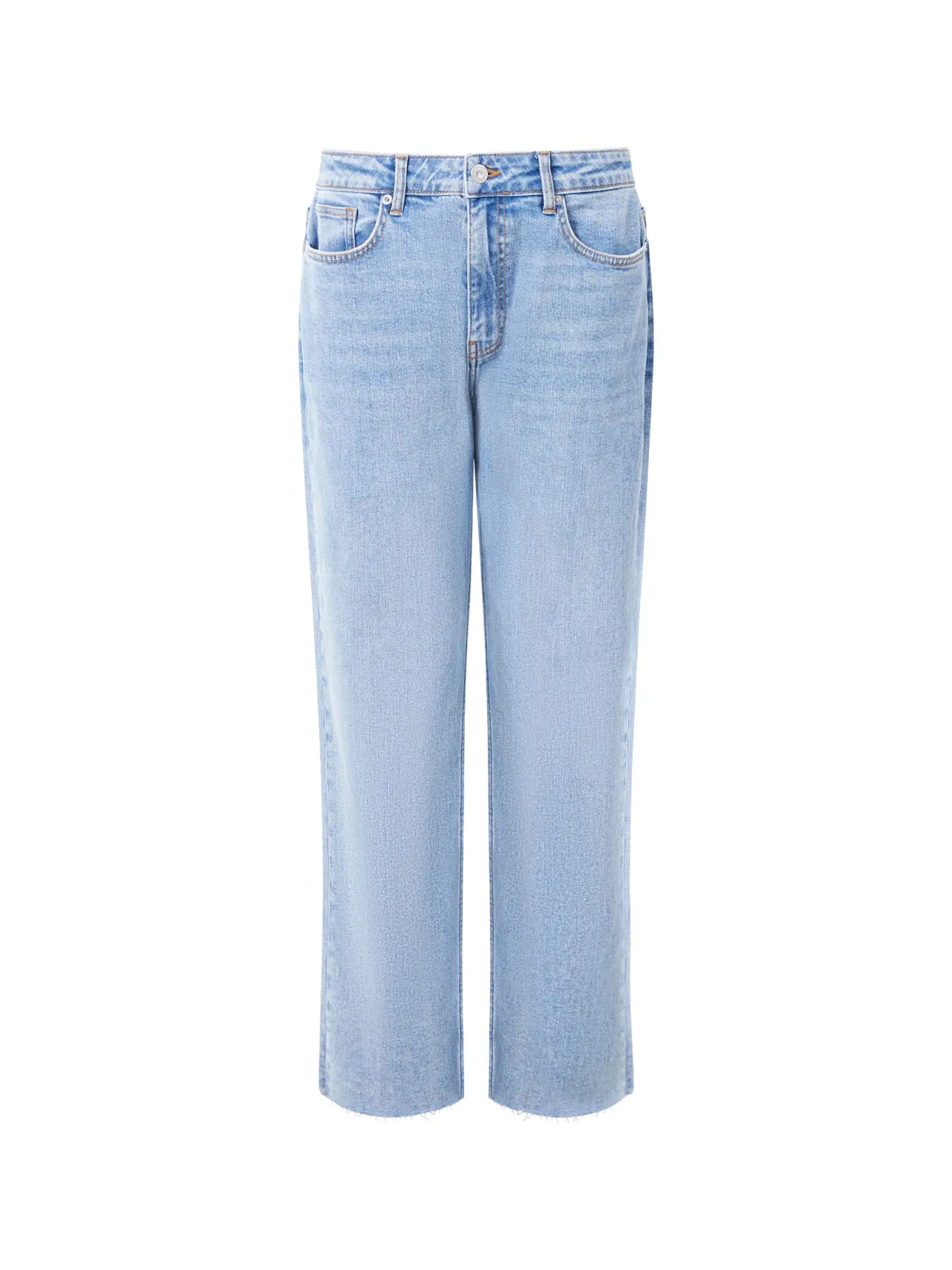 Casual Vintage Cotton Straight Trousers