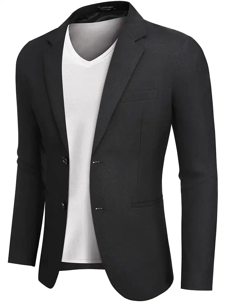 Classic Two Button Suit Jacket