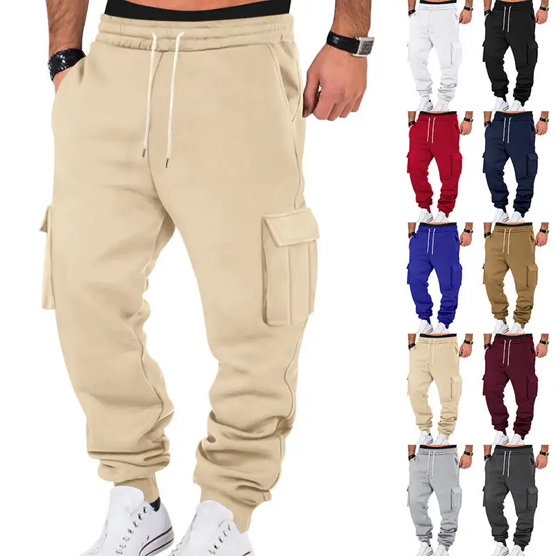 Men's o Cargo Pants Pockets Waist Cargo Pants