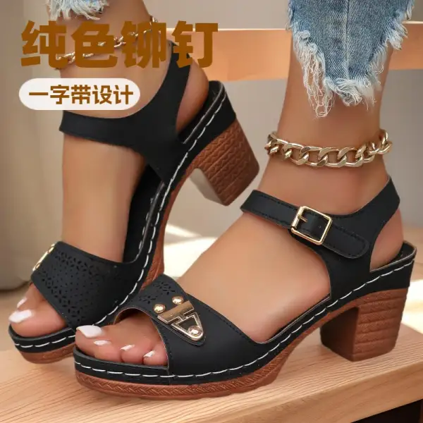 Wearable Wedge Sandals