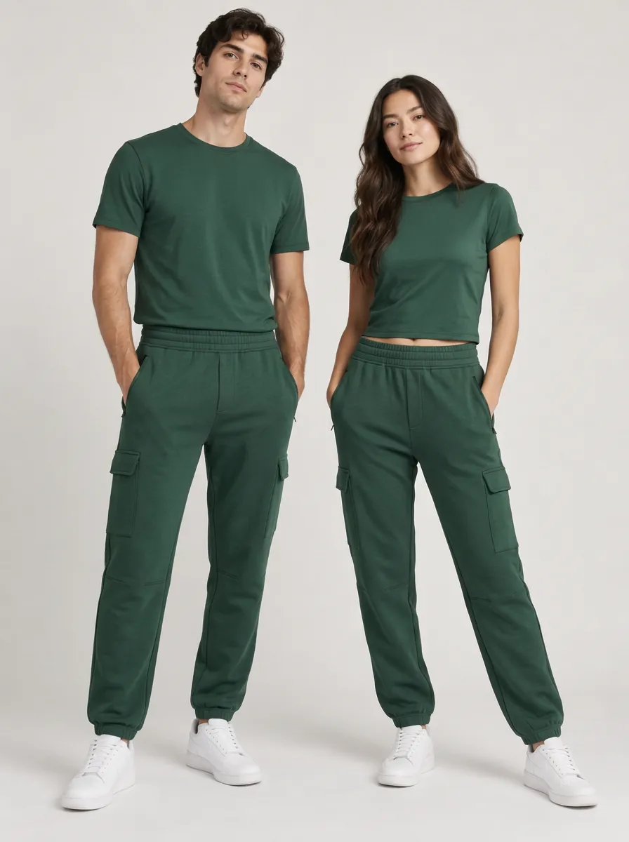 Travel Ready Unisex Utility Joggers