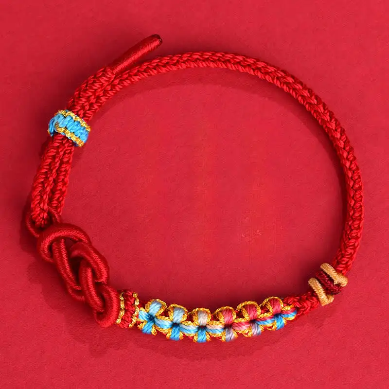 Hand Woven String Knotting Bracelet