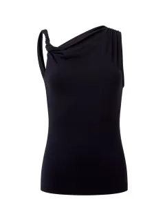 Designer One-Shoulder Cropped Top