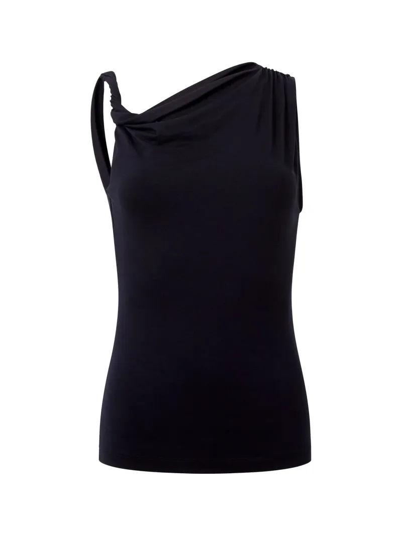 Designer One-Shoulder Cropped Top