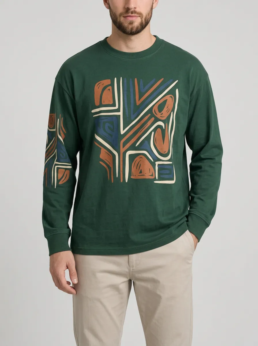 Men's Long Sleeve Modern Classic Essential Shirt